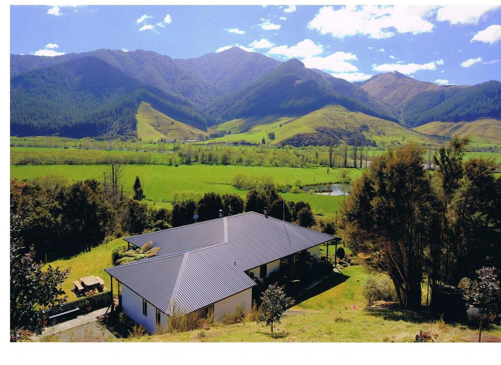 Ferienwohnung Pelorus Heights Havelock Exterior foto